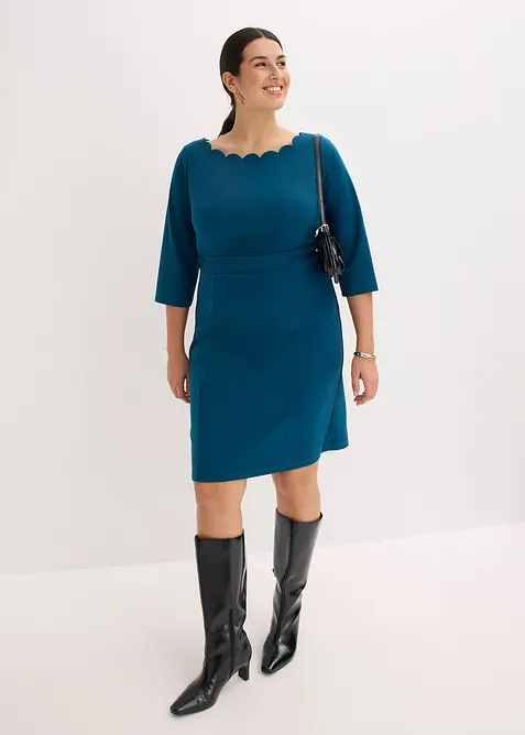 Robe fourreau en jersey milano, bonprix