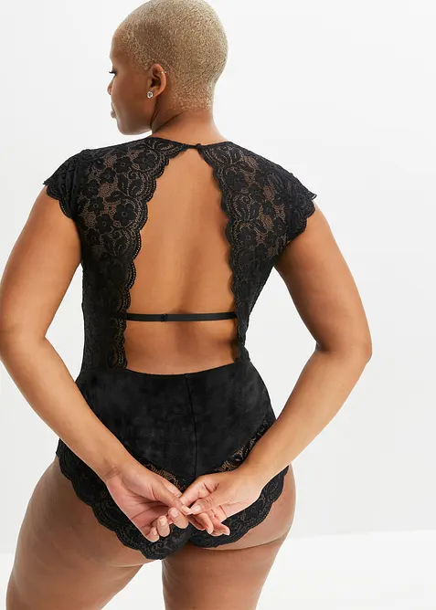 Body aus Samt, bonprix