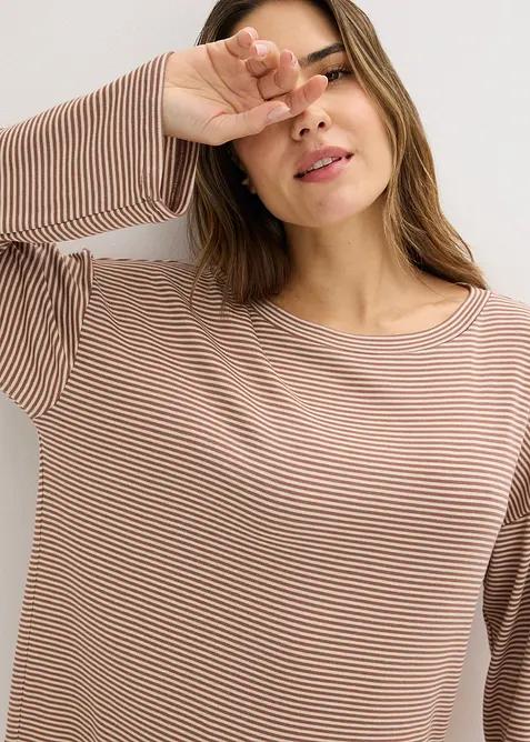 Oversized Pyjama aus weicher Baumwolle, bonprix