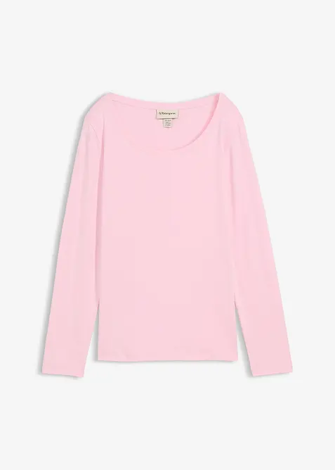 Langarmshirt aus reiner Bio-Baumwolle, bonprix