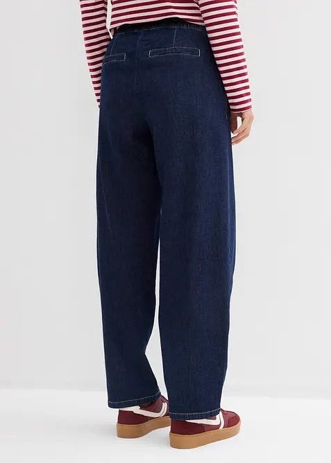 Barrel-Jeans Mid Waist, Bequembund, bonprix