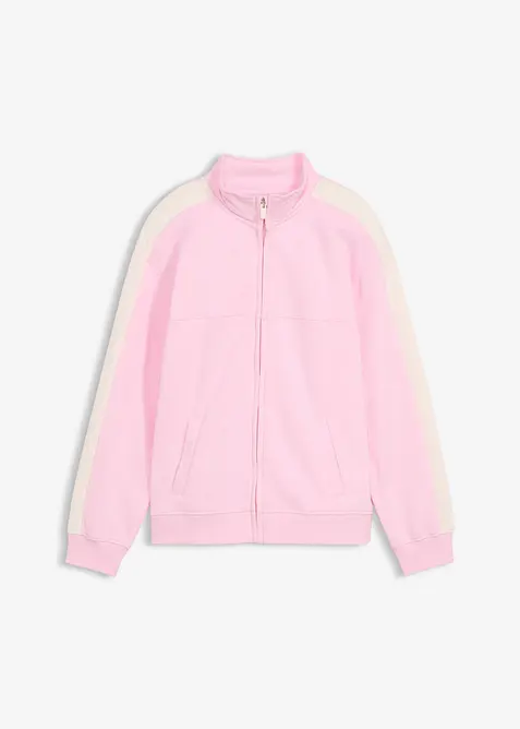 Sweat zipp&eacute; 100% coton, bonprix