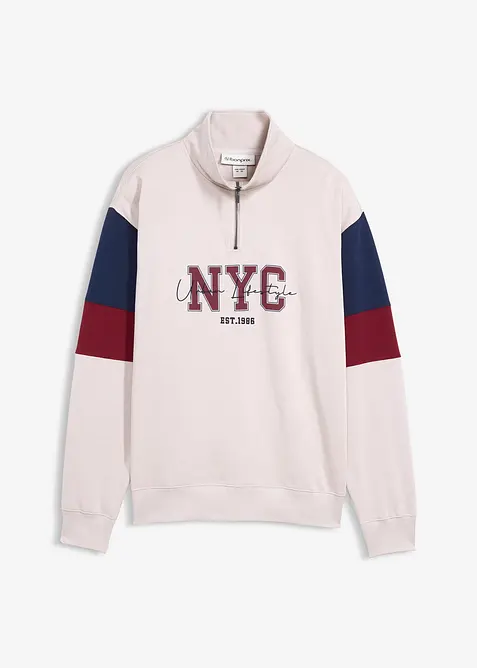 Sweatshirt aus reiner Bio-Baumwolle, Loose Fit, bonprix