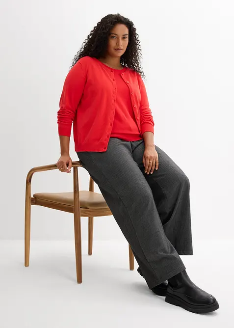 Gilet en fine maille, bonprix