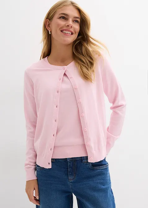 Gilet en fine maille, bonprix