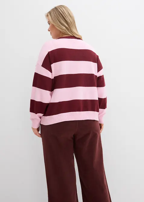 Oversize-Pullover aus softem Viskose-Mix, bonprix