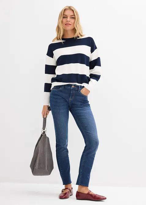 Oversize-Pullover aus softem Viskose-Mix, bonprix