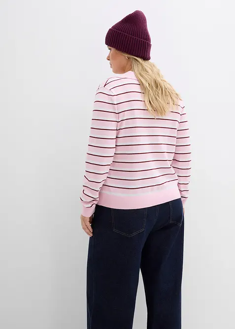 Pullover mit Polokragen, bonprix