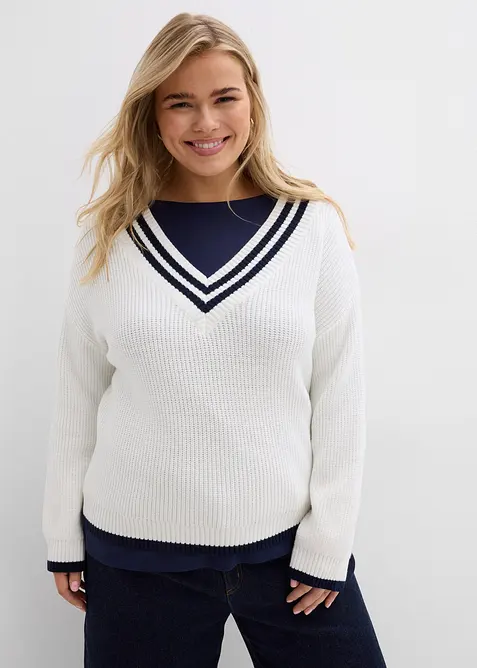 Pullover aus Viskosemix, bonprix