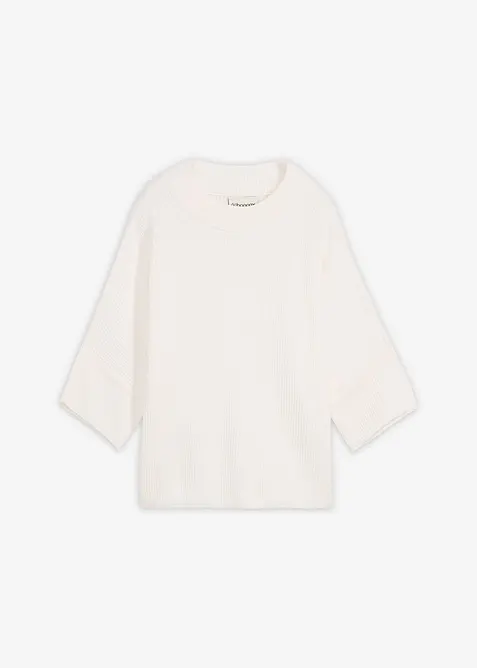 Boxy-Pullover aus softem Viskose-Mix, bonprix