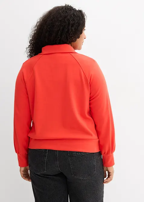 Sweat en mati&egrave;re n&eacute;opr&egrave;ne douce, bonprix