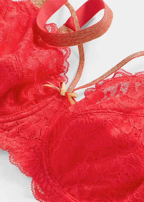 Soutien-gorge minimiseur avec lani&egrave;res brillantes, bonprix