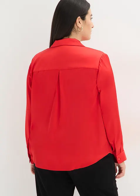 Bluse aus feinem Satin, bonprix