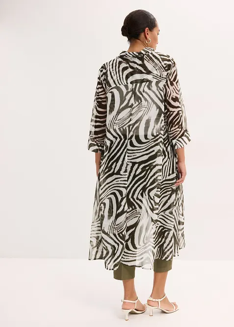 Chiffon-Longbluse, bonprix