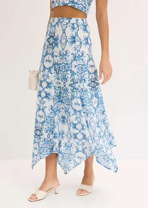 Rock mit Zipfelsaum, bonprix