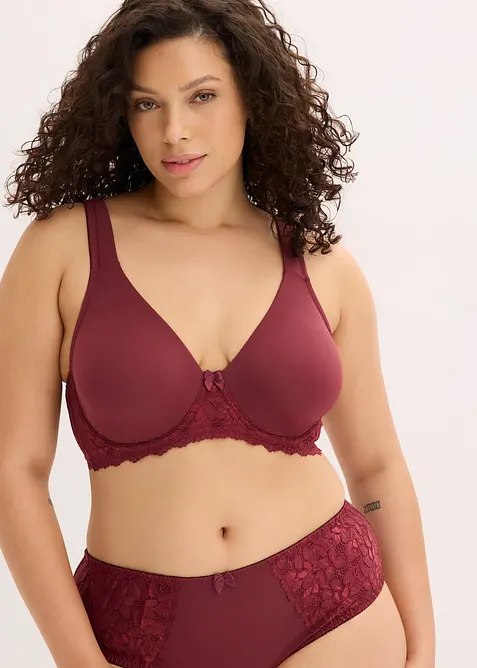 Soutien-gorge moul&eacute; &agrave; bretelles rembourr&eacute;es, bonprix