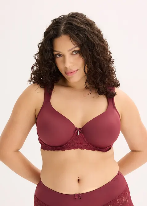 Soutien-gorge &agrave; coques et bretelles rembourr&eacute;es, bonprix