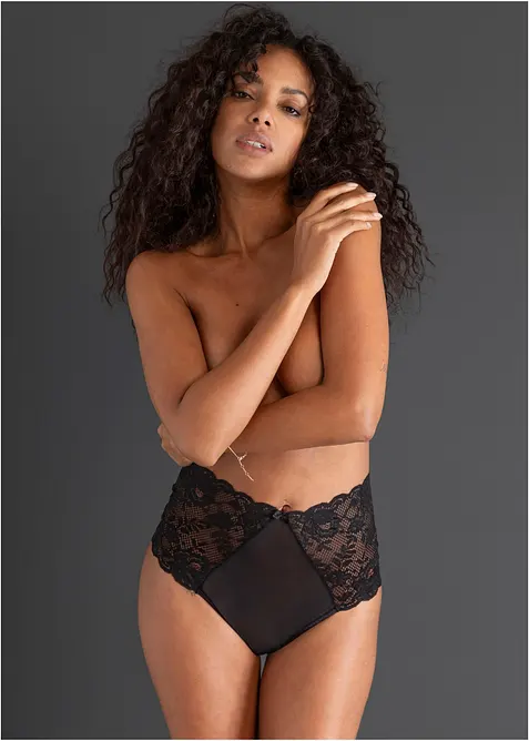 String taille haute et ouvert avec cha&icirc;ne amovible, bonprix