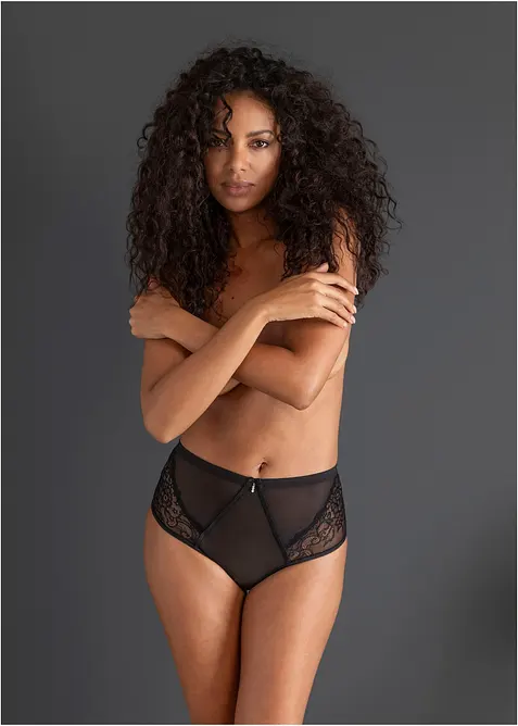 Slip taille haute ouvert, bonprix