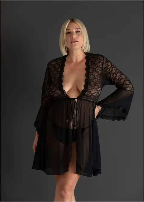 Kimono et string (ens. 2 pces), bonprix