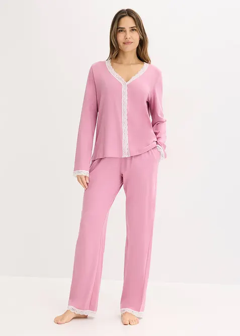 Pyjama boutonn&eacute;, bonprix
