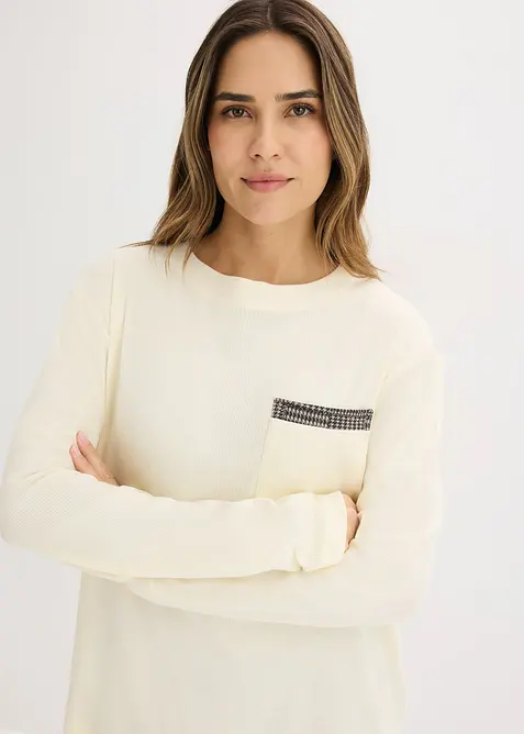 Pyjama aus weicher Baumwolle, bonprix