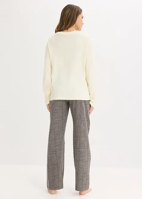 Pyjama aus weicher Baumwolle, bonprix