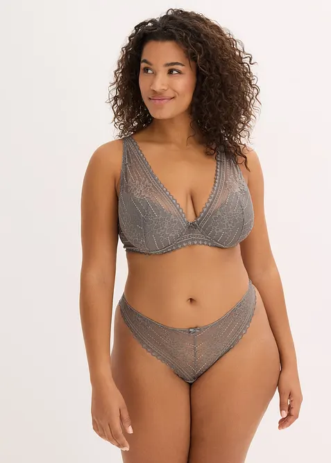 Soutien-gorge &agrave; coques en dentelle d&eacute;licate, bonprix