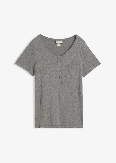 T-Shirt aus Baumwoll-Viskose-Mix, bonprix