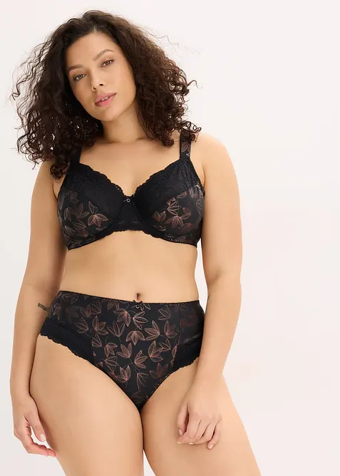 Soutien-gorge &agrave; armatures et imprim&eacute; scintillant, bonprix