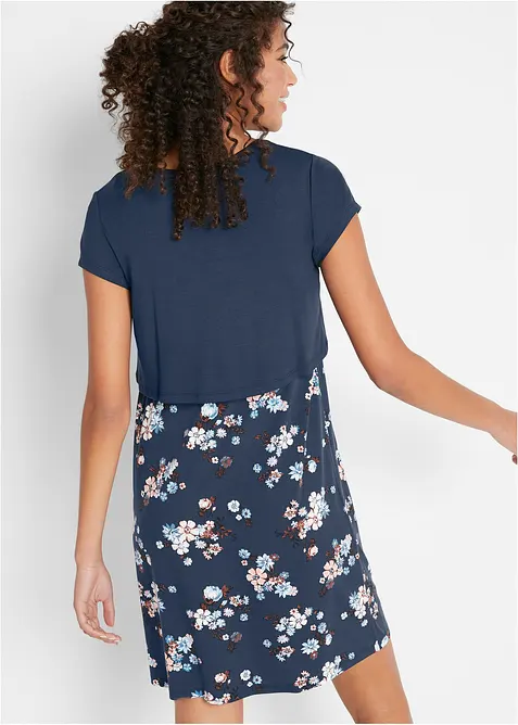2-in-1 Umstands- und Stillkleid aus aus Viskose-Jersey, bonprix