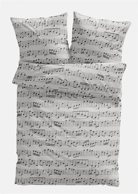 Bettw&auml;sche mit Musiknoten, bonprix