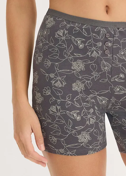 Lange Damen Boxer (4er Pack), bonprix