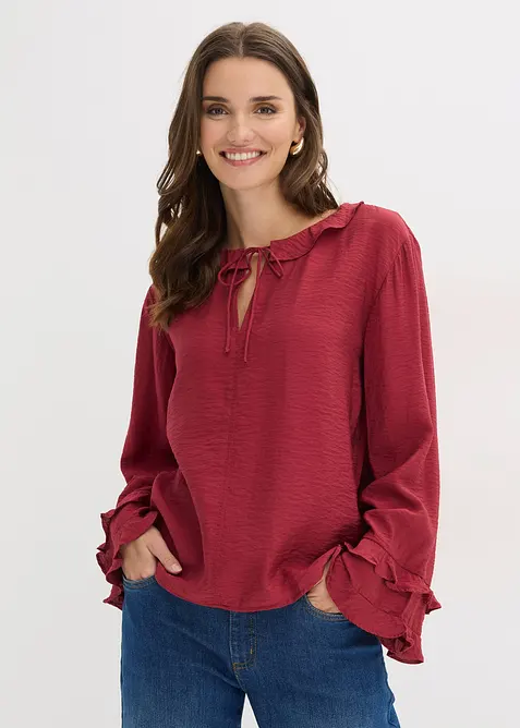 Tunique en fine viscose m&eacute;lang&eacute;e, bonprix