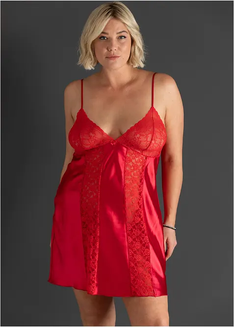 Nuisette en satin, bonprix