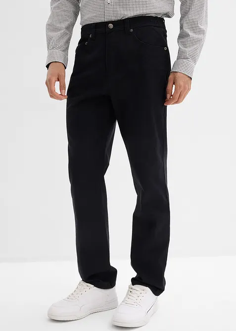 Classic Fit Stretch-Hose mit Komfortbund, Straight, bonprix