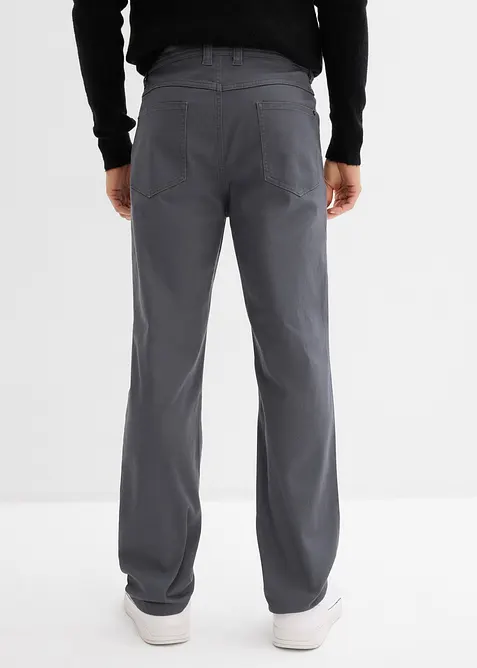 Pantalon extensible classique &agrave; taille &eacute;lastiqu&eacute;e, droit, bonprix