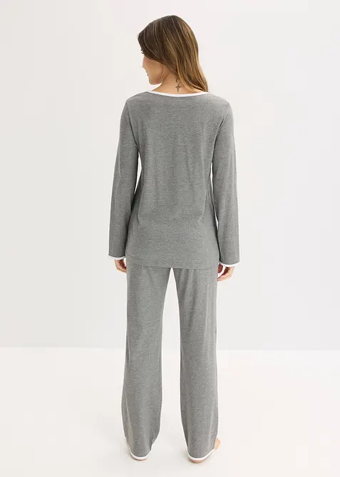 Pyjama aus reiner Baumwolle, bonprix