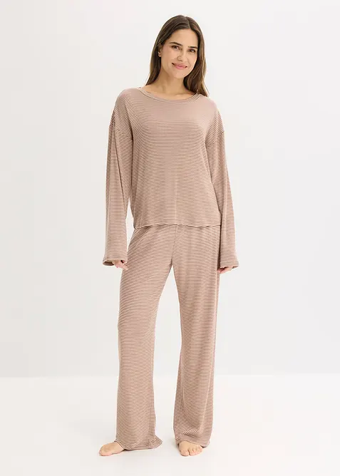 Pyjama oversize en coton doux, bonprix