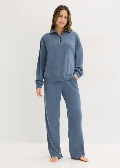 Hausanzug aus softem Waffeljersey, bonprix