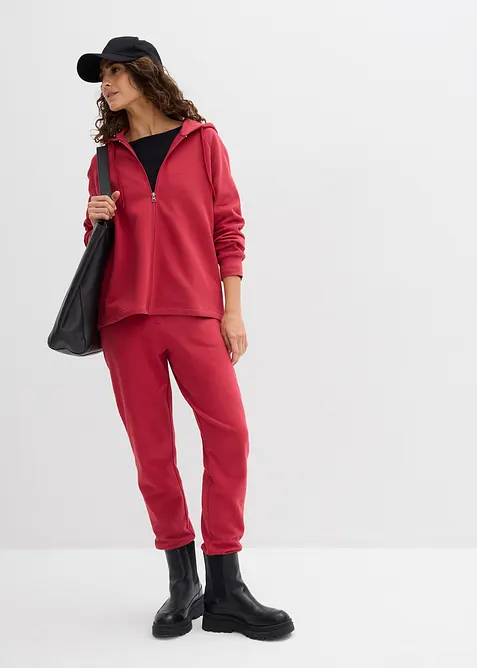 Sweatjacke aus reiner Bio-Baumwolle, bonprix