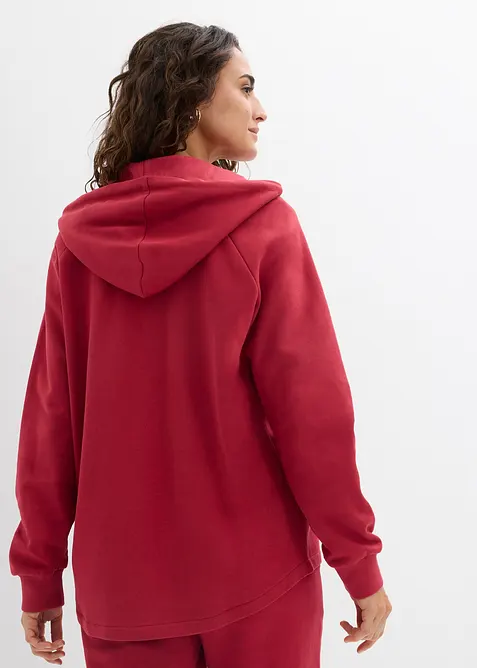 Sweatjacke aus reiner Bio-Baumwolle, bonprix