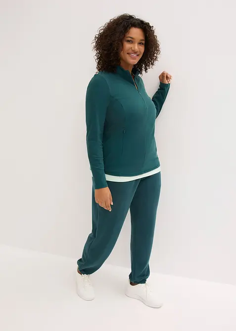 Veste thermique &agrave; s&eacute;chage rapide, partiellement zipp&eacute;e, bonprix