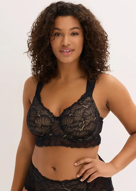 Soutien-gorge minimiseur &agrave; bretelles rembourr&eacute;es, bonprix