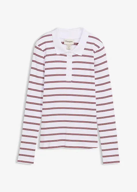 Polo c&ocirc;tel&eacute;, bonprix