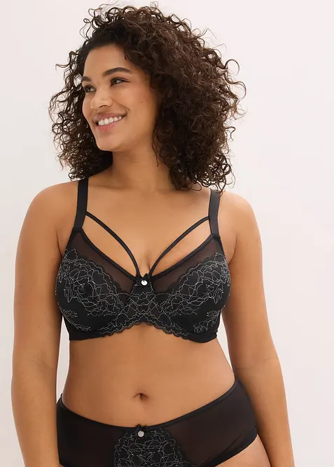Soutien-gorge minimiseur avec dentelle, bonprix