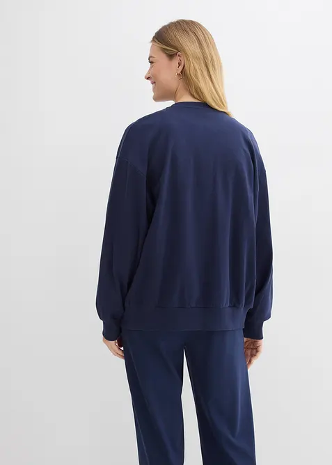Sweatjacke aus reiner Baumwolle, bonprix