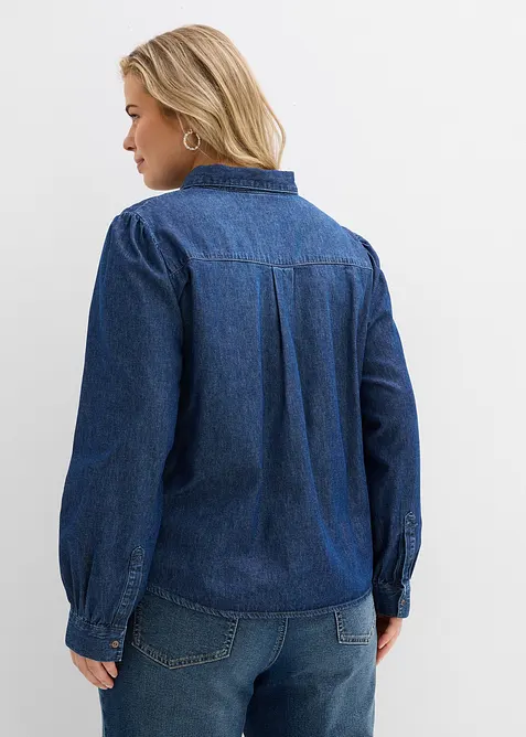 Blouse en jean, bonprix