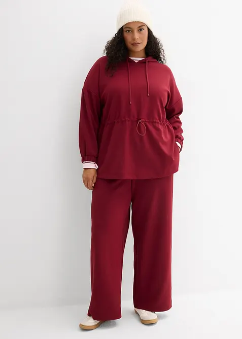 Pantalon palazzo doux en n&eacute;opr&egrave;ne, bonprix