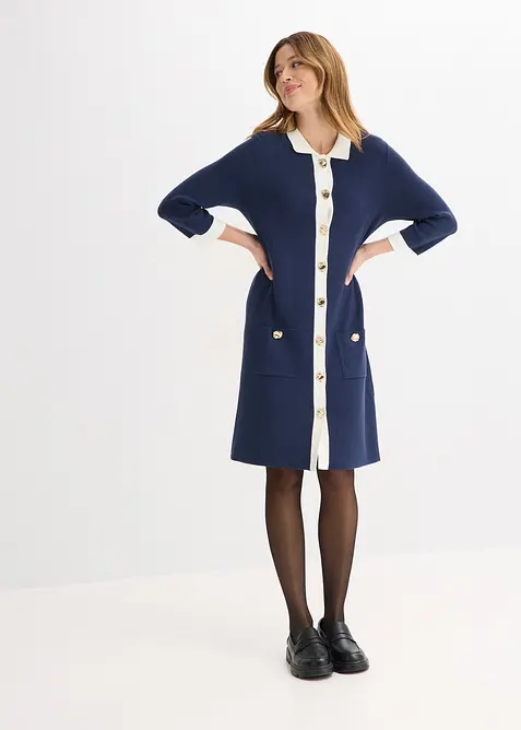 Robe en maille, bonprix